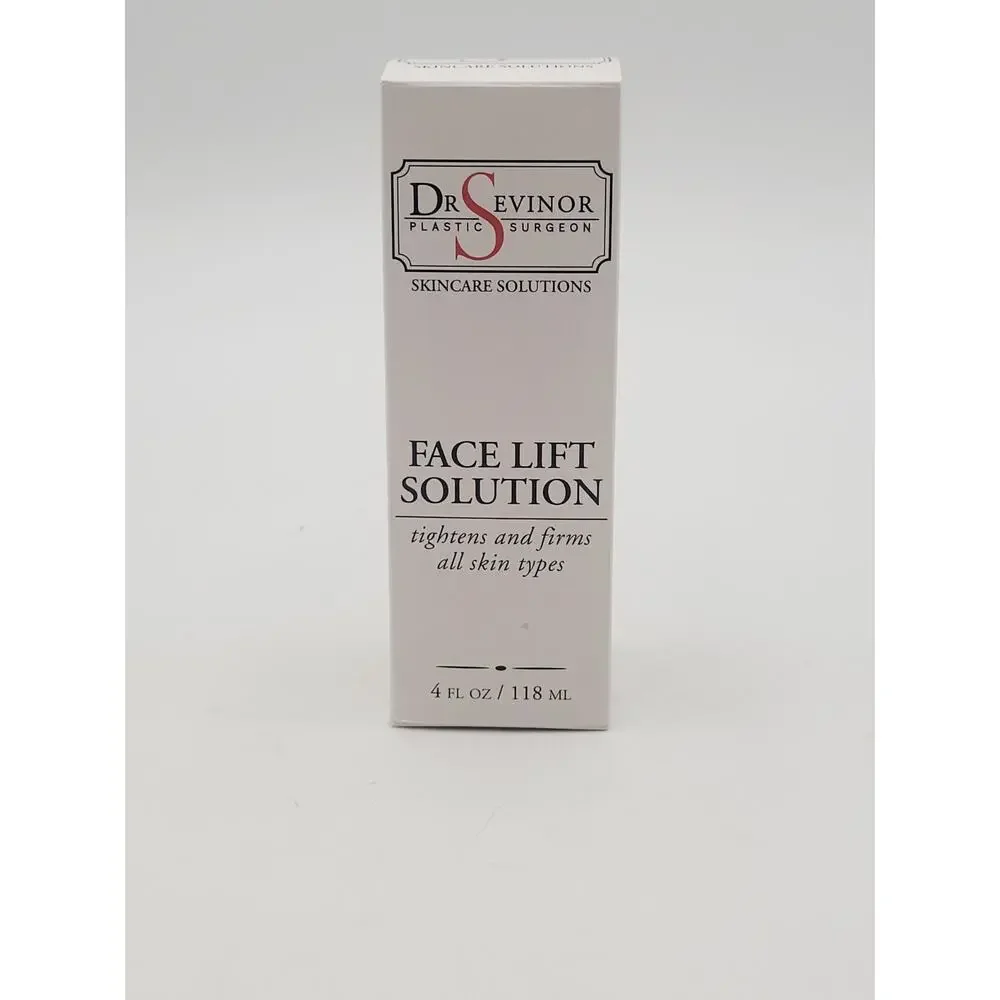 Dr. Sevinor Skincare Solutions Face Lift Solution - New/Sealed 4 oz. Bottle - o5